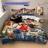 One Piece Bedding 3 Piece Set HD Print Duvet Cover Pillowcases for Teens Adult Bedroom Decoration Christmas Gift