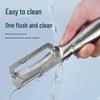 Stainless Steel Winter Melon & Sugar Cane Peeler - Sharp Commercial Kitchen Tool for Hard Skins & Pumpkins