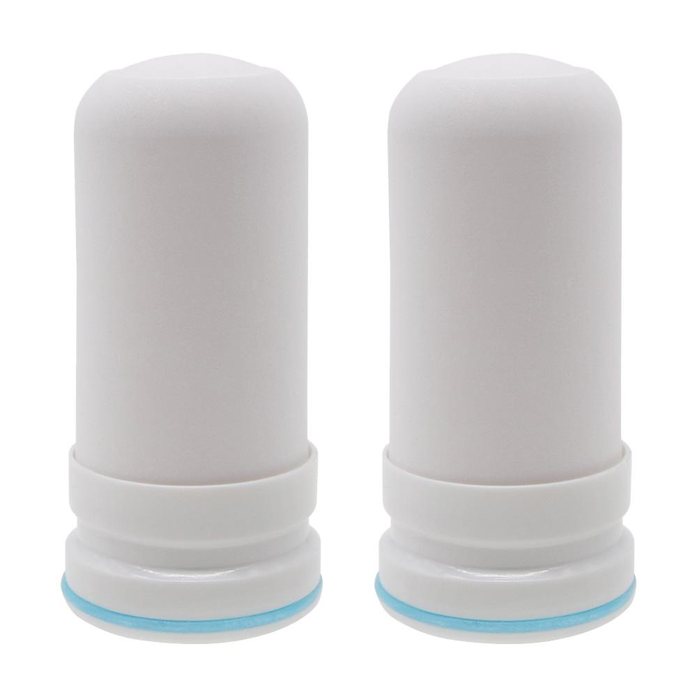 2Pcs Water Filter Cartridges for Kubichai Kitchen Faucet Mounted Tap Water Purifier Activated Carbon Tap Water Filter