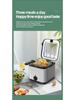 Integrated Self-Heating Household Deep Fryer for French Fries & Fried Dough Sticks