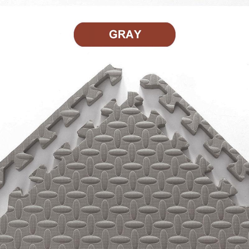 2,5CM 12PCS EVA pěnové zámkové dlaždice Ochranná podlaha Vodotěsná protiskluzová spojovací podložka Tělocvična Cvičení Jóga Fitness Pad