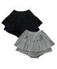 Plasma Sphere Medley Applique Waffle Western Tiered Ruffle Skirt Pants_2 Colors