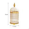 Coffee Spoon Dessert Fork Holder Clear Storage Jars with Lids ,Modern Kitchen Utensil for