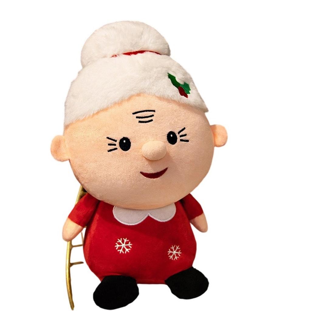 Cartoon Christmas Snowman Christmas Tree Pillow Gingerbread Doll Sofa Cushion Holiday Decoration