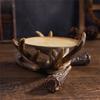 Antler Candle Holders Farmhouse Candlestick Holders Table Centerpiece,Rustics Tealight Holders for Home Decors