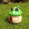 Moss Micro Landscape: Succulent & Mushroom House Ornament for DIY Miniature Gardens