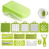 21x12x9cm Multifunctional Vegetable Chopper Versatile Vegetable Chopper Tool Versatile Cutting Options Easy To Clean Design