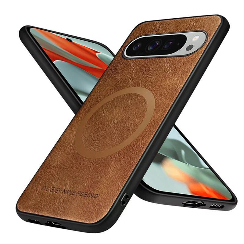 For Magsafe Phone Cases For Google Pixel 7 8 9 Pro XL Magnetic Wireless Charging Covers For Pixel 9A 8A 7A Phone Accessories