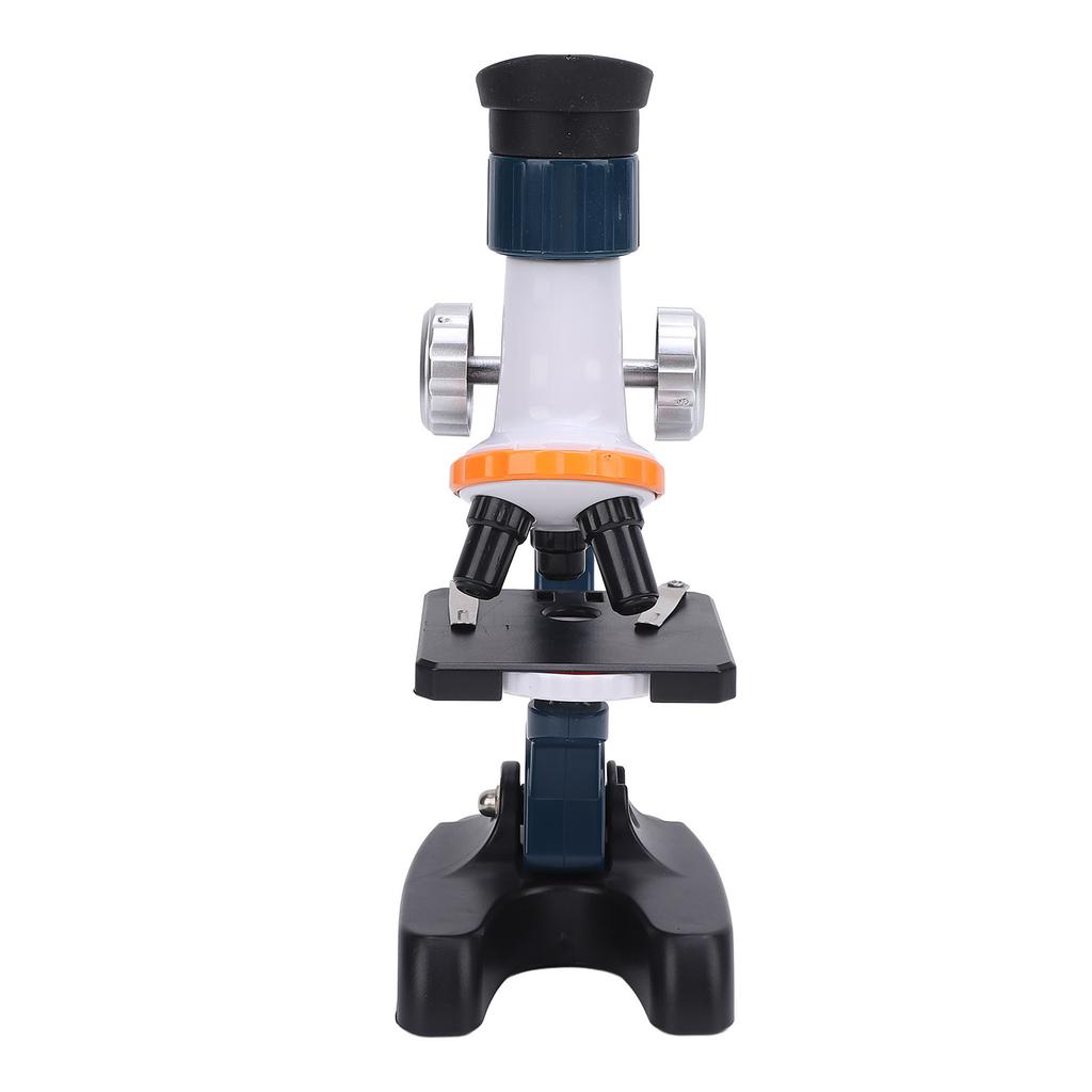 Microscope for Kids High Definition Battery Powered Microscope Science Kit with 4 Blank Glass Slides