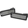 Xenon White LED License Plate Lights for MK5 GTI MK6 MK7 Golf 5 Glof 6 Golf 7 New Beetle Passat CC Rabbit Eos Phaeton Polo Lupo Rear License Plate