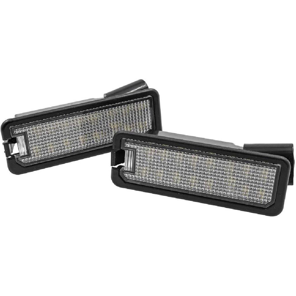 Xenon White LED License Plate Lights for MK5 GTI MK6 MK7 Golf 5 Glof 6 Golf 7 New Beetle Passat CC Rabbit Eos Phaeton Polo Lupo Rear License Plate