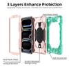 360 Rotating Stand Case IPad Pro 11 Inch M4/M5 2-in-1 Shockproof PC Silicone Cover