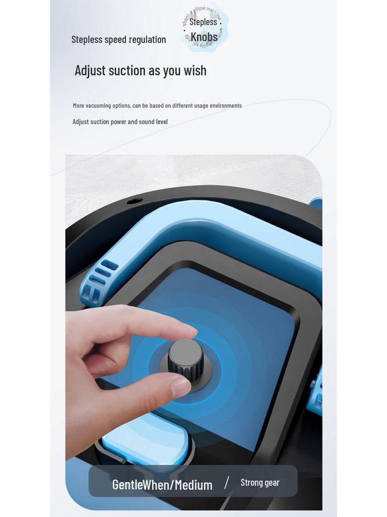 25L High-Power Wet/Dry Vacuum Cleaner with Blower for Indoor and Car Use