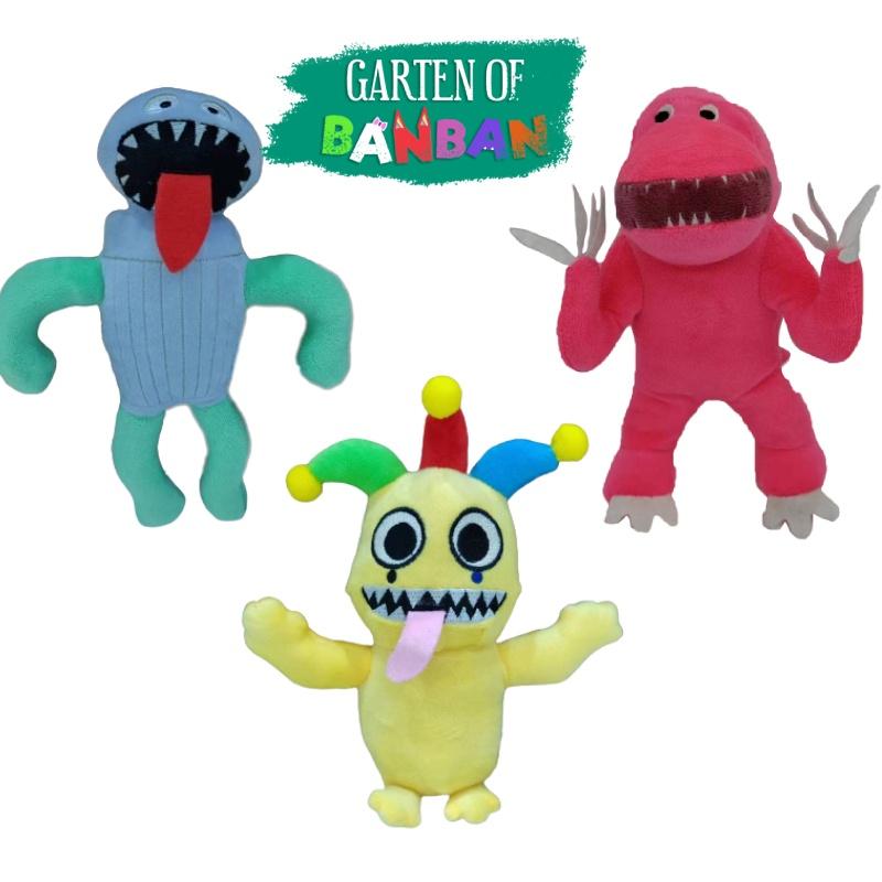 Banban Garden Plush Toys Trash Can And Clown Figures