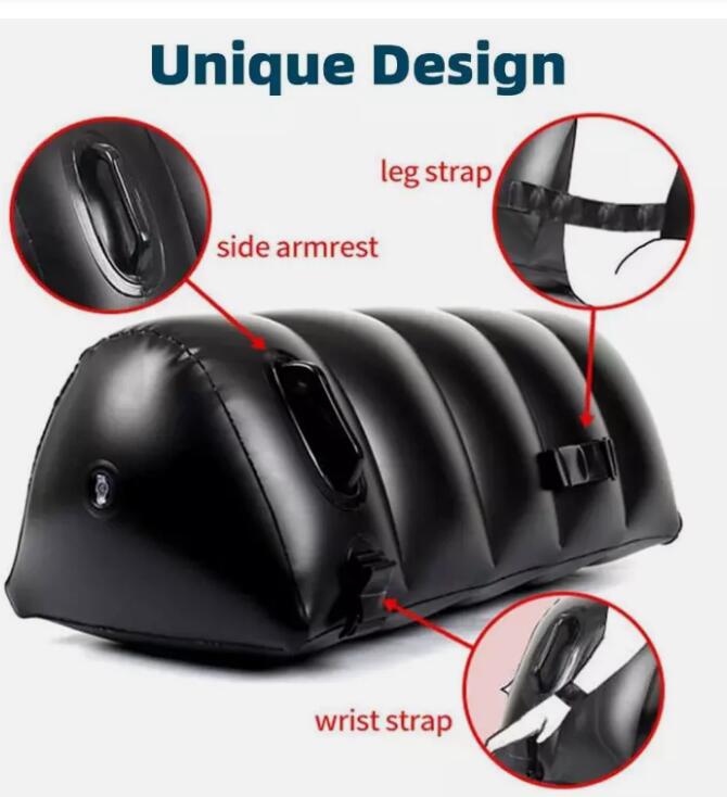 Inflatable Sex Furniture Split Leg Sofa Mat with Straps Sex Love Position Pillow Sex Tools for Couples Women Adult Products SM