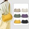 Women's Large Capacity Multi-compartment Lightweight Shoulder Bag Nylon Crossbody Bag