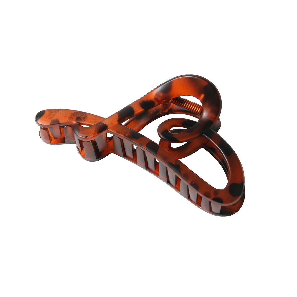 

Матовая заколка-клипса для волос Любовь , модная, нишевая, высокого класса, заколка-акула для волос, аксессуары для волос 1PCS