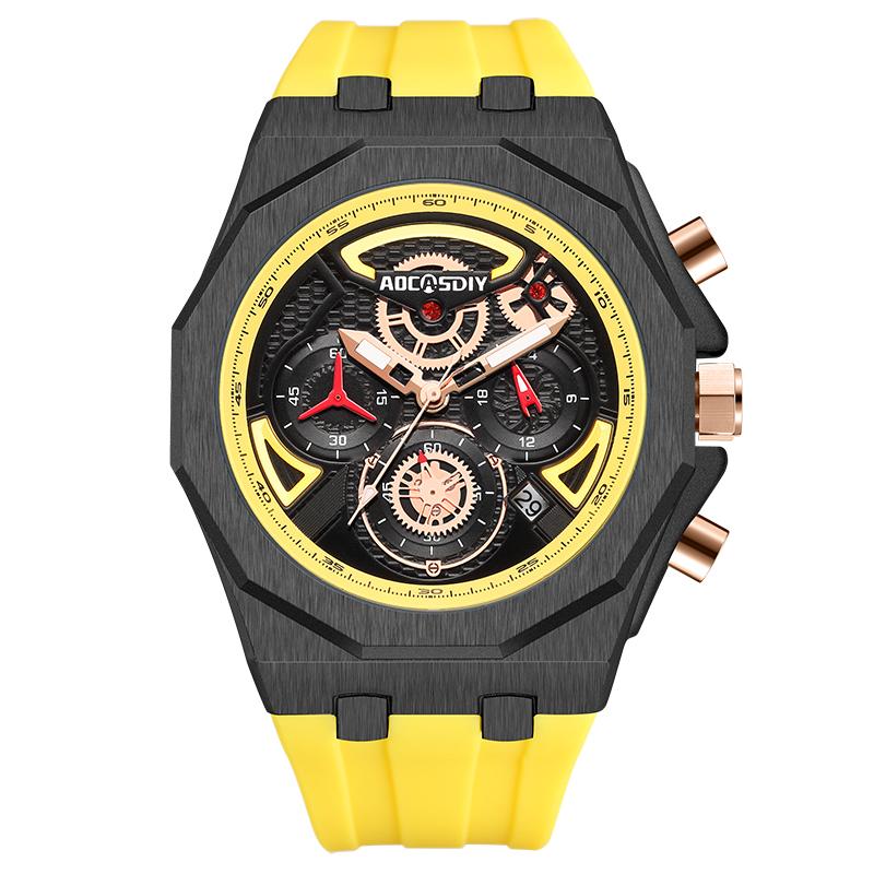 Quartz Wristwatches Watch for Men Luxury Brand Men's Watch Calendar Luminous Waterproof reloj hombre Business Sports Watch