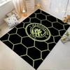 Football Themed Rug with Manchester City Logo Suitable for use as an anti-slip game mat for living room and bedroom sofas