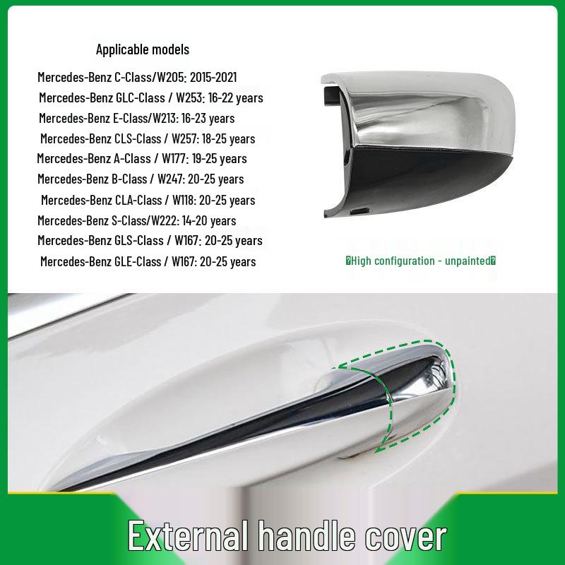 

Mercedes Exterior Door Handle Key Cover for W205, W213, W222, W167 Models (Part No. 0997661700)