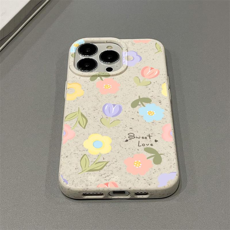 Pouzdro na mobilní telefon pro iPhone 11 13 XR 15 Pro Max 12 14 Pro Max Pouzdro iPhone 16 7 Plus 8 Plus XS Max Rozložitelné a šetrné k životnímu prostředí