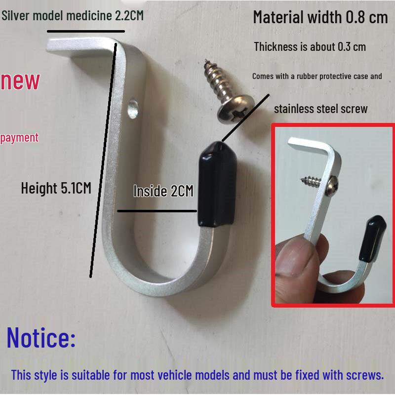 Neptune Riders Multi-functional Motorcycle Front Mount Hook