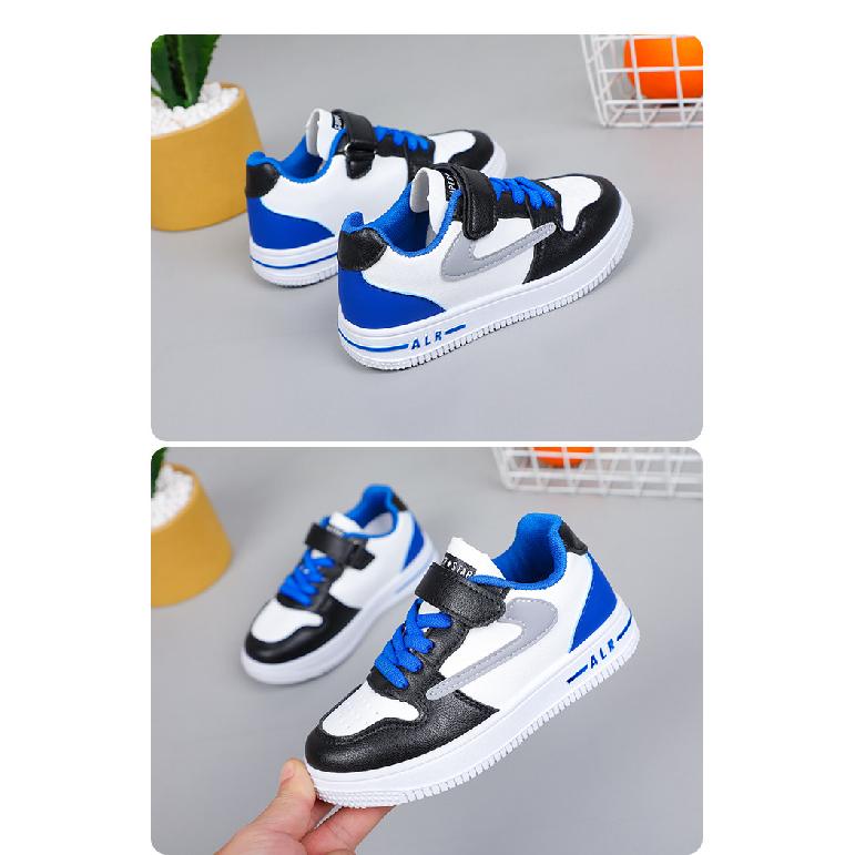 Children's Leather Panel Shoes Spring and Autumn New Boys' Sports Shoes Girls' Shoes Korean Style Student Single Shoes Casual Shoes