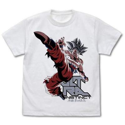 COSPA Dragon Ball Super Ultra Instinct Goku T-shirt WHITE XL Size