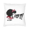 Humor Manga Mafalda Cushion Cover Sofa Home Decorative Quino Argentina Cartoon Square Throw Pillow Cover 40x40
