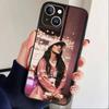 F-Fashion Becky G Mobile Phone Case For iPhone 17 16 15 14 13 12 Max Plus Silicone Black Cover