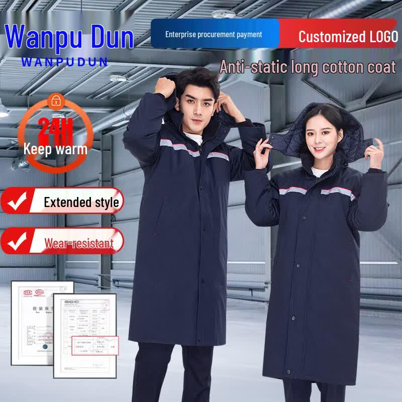 Wanpudun Anti-Static Winter Work Coat 2XL
