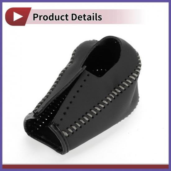 Car Gear Shift Knob Cover for Honda CR-V 2015-2016 Black Grey  Faux Leather New