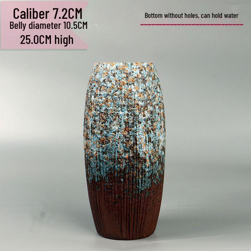 Retro čínská keramická váza: Dekorativní váza na květiny nebo pro hydroponii