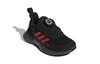 Adidas Rapidarun Boa Cushioning Low top Kids' Running Shoes Black Red Children Aged 3 7 Years Old FU7314