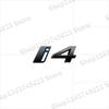 1Pcs Car Styling ABS Plastic Emblem Decor For BMW I3 I4 I7 IX IX3 IX4 IX7 Logo Rear Tail Bumper Trunk Sticker Auto Accessories AT8