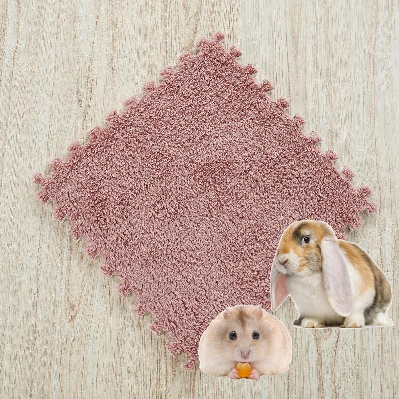 Waschbare Meerschweinchen Kaninchenkäfigmatte Wasserdichte Hamster-Bettmatte Käfig Urinunterlage Kleintier Kaninchen Maus Wiederverwendbare Matte