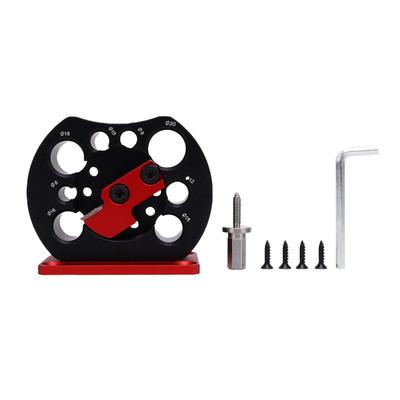 Adjustable Dowel Maker 8 Holes Electric Drill Milling Round Rod Auxiliary Tool for Woodworking 8mm 9mm 10mm 12mm 15mm