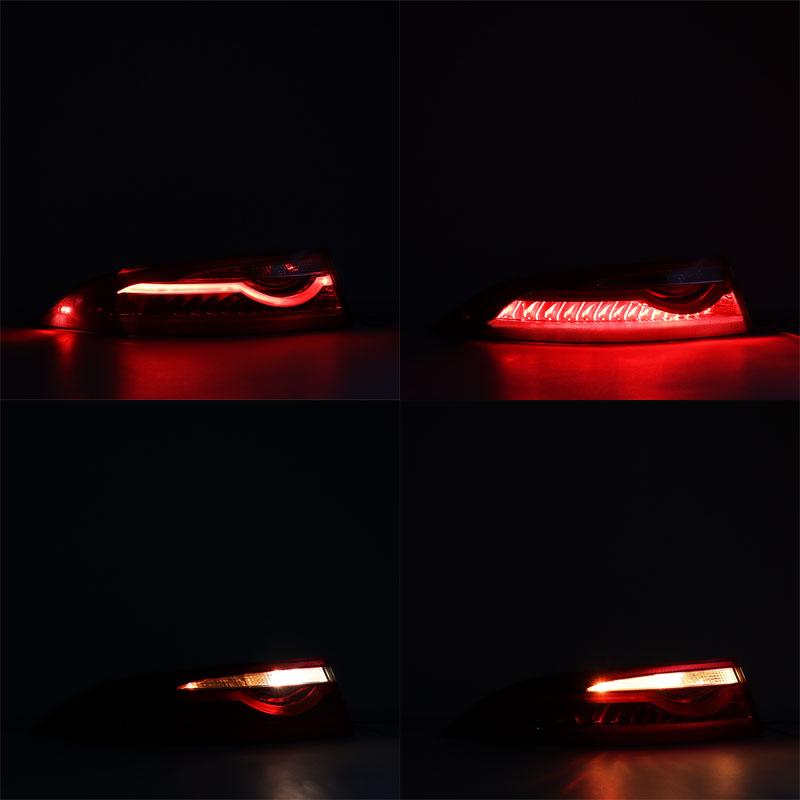 Car Accessories For JAGUAR XF 2016 2017 2018 2019 LED Rear Tail Light Driving Brake Lamp Reverse Signal Lamp Taillight Assembly