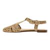 Zara Pu Buckle Cool Roman Sandals Women Sandals Gold 12505410091