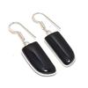 Natural Black Onyx Gemstone 925 Sterling Silver Jewelry Earring 1.69" AE-12027