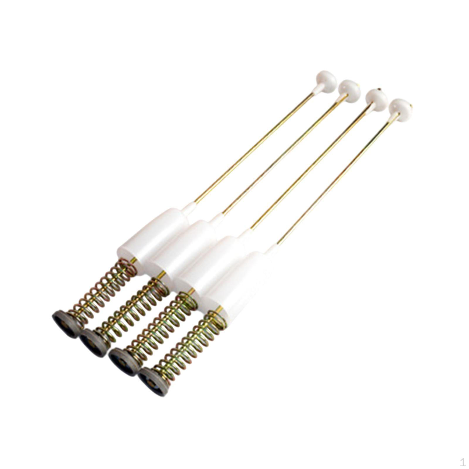 

4 шт. Подвесные штанги для стиральных машин, аксессуары, простые в установке, легкие, ударопрочные 52.5cm