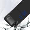 Heart Luxury Case For Samsung Galaxy Z Flip 3 4 5G Funda ZFlip 3 Black PC Hard Back Phone Capas