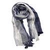 Japanese & Korean Style Autumn/Winter Unisex Striped Scarf In Cotton, Linen & Silk