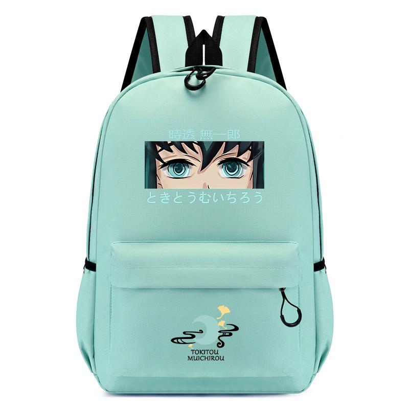 Fashion Demon Slayer Backpack Student School Waterproof Small Bag