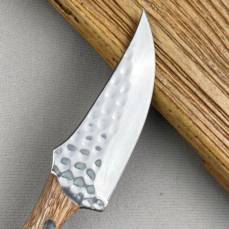 Stainless Steel Forged Kitchen Boning Knife Fruit Knife Meat Cleaver Cutter