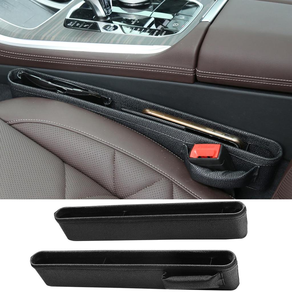 TiaysTiays Car Gap Filler Cushion Storage Seat Gap Prevents Small Items from Phone Storage Center Console Gap Car Seat Storage Car Convenient Seat