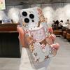 For Samsung Galaxy S25 S24 S23 S21 FE S22 Ultra Plus FE Case Magnetic Christmas Clear Winter-Themed Coffee Design Phone Cover
