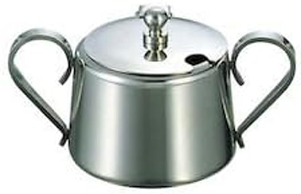 YUKIWA K Sugar Pot for 3 people, Q-03032503, Stainless Steel