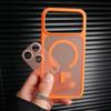 Matte Clear For Magsafe Wireless Charging Case for iPhone 17 Air 16 15 14 13 Pro Max Detachable Camera Lens Protect Shock Cover