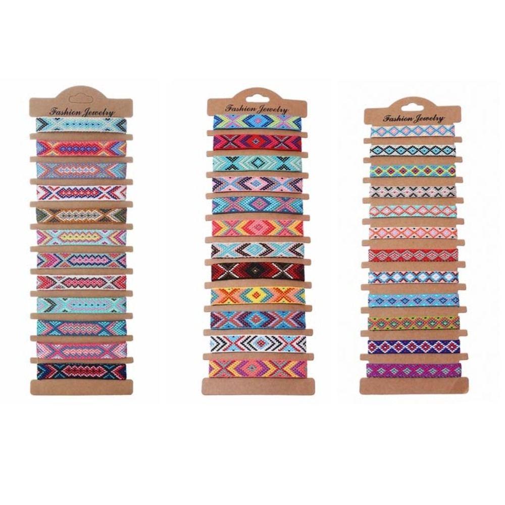 Verstellbares gewebtes Armband Transshipment Nepalesisches ethnisches Armband Böhmisches Armband Schmuckgeschenk